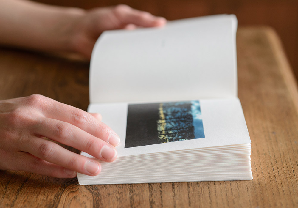 Visuele identiteit van iskape en lay-out van een boek